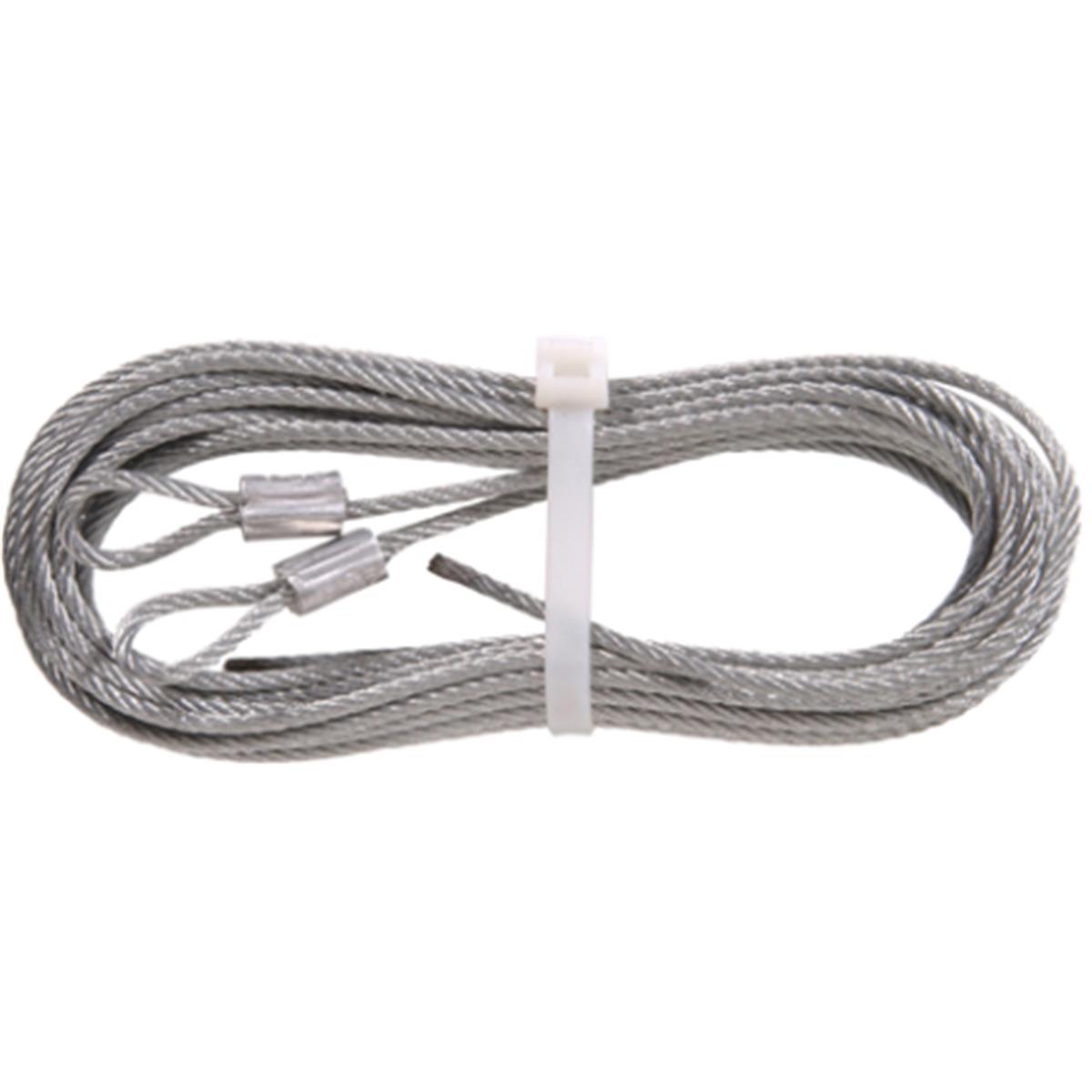 0.125 In. X 12 Ft. Extension Spring Lift Cable, Galvanized