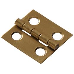 1 in. Solid Brass Medium Hinge