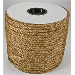 Mtf04-n 0.25 In. X 1200 Ft. Twisted Manila Rope, Natural