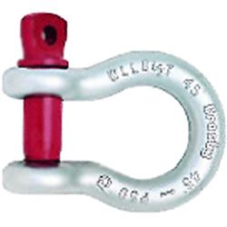 1018357 0.18 In. G209 Screw Pin Anchor Shackle, Galvanized