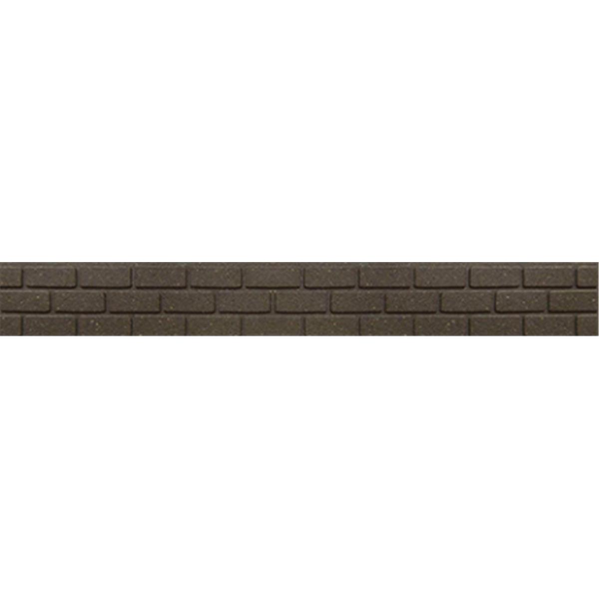 Mt5001083 Mat Landscape Edging Brick, 6 X 48 In. - Pack Of 6