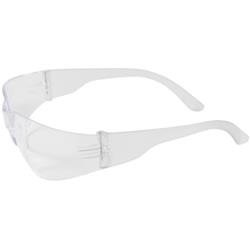 250-01-0900 Z12 Rimless Clear Temple Safety Glasses With Anti-scratch Coated Clear Lens