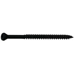 Prime Source Th2141 6-2.25 In. Trim Head No. 1 Square Drive Sharp Point Drywall Screws, Black