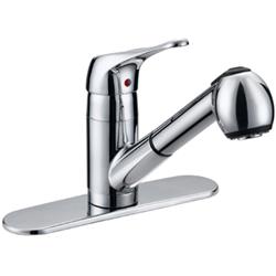 8w0612cp 359114 Single Lever Pull-out Kitchen Faucet, Chrome
