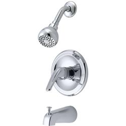 Ts21218cp 360961 Single Lever Handle Tub & Shower Faucet, Chrome