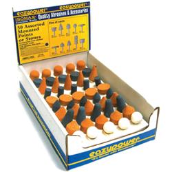 87149 50pc Grinding Pointstones - Pack Of 50