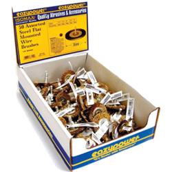 87119 Wire Wheel Brushes - Pack Of 50