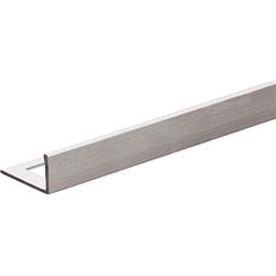 2210-508 0.37 In. X 8 Ft. Stright Metal Edge Aluminum Transition Trim - Pack Of 10