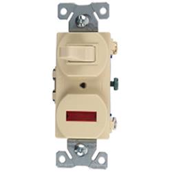 Cooper Wiring 277v-box Combination Toggle Switch With Lite