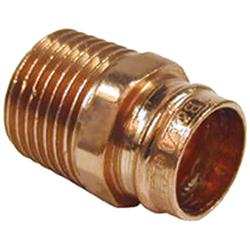 B & K Industries 611-604hc 0.75 In. Copper Pipe Male Adapter