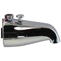 B & K Industries 142-094 Die-cast Diverter Spout With Chrome Plated Finis