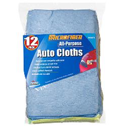 860100 Microfiber Auto Cloths - Pack Of 12