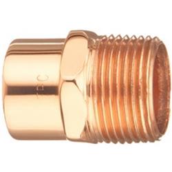 B & K Industries W01131p25 0.5 In. Male Adapter - Pack Of 25