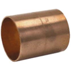 B & K Industries W61017 0.37 In. Wrought Copper Coupling With Rolled Stop