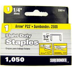 Fpc 55038 0.37 In. Heavy Duty Staples Narrow Crown - Pack Of 5