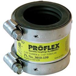 P3010-150 1.5 In. Proflex Steel Shielded Coupling
