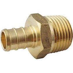 Apxma1225jt 0.5 In. Male Pex Adapter - Pack Of 25