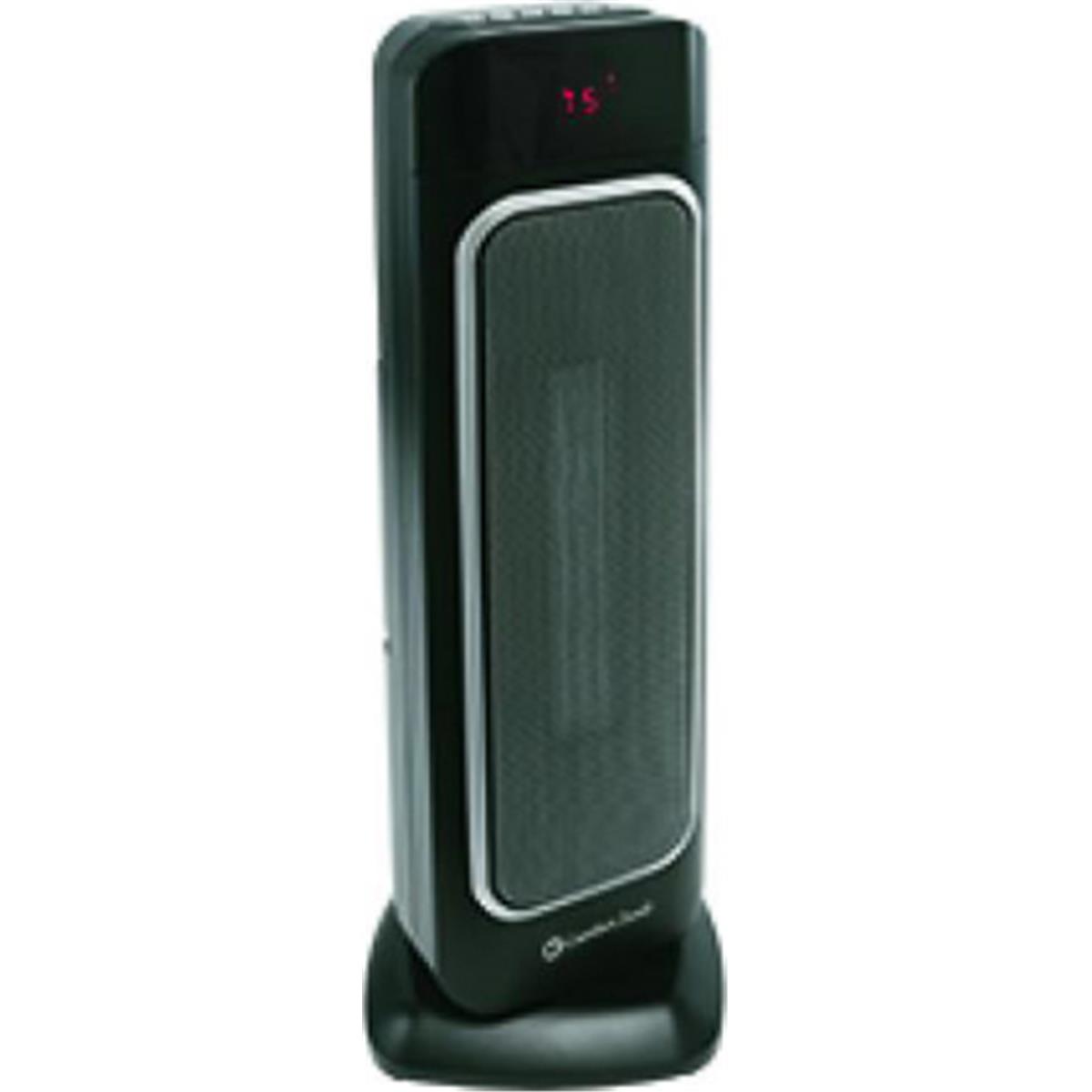 Cz523rbk 23 In. Ceramic Tower Heater With Remote 800-1000-1500