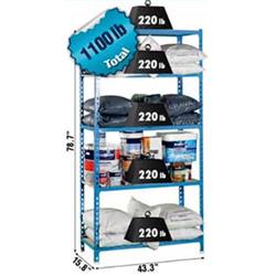 37327 5-400 5 Shelf Maderclick Super Plus Kit