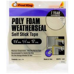 Thermwell L341bh Self Stick Indoor Foam Tape