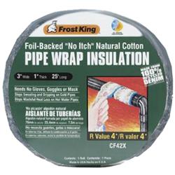 Thermwell Cf42x 25 In. Cotton Pipe Wrap