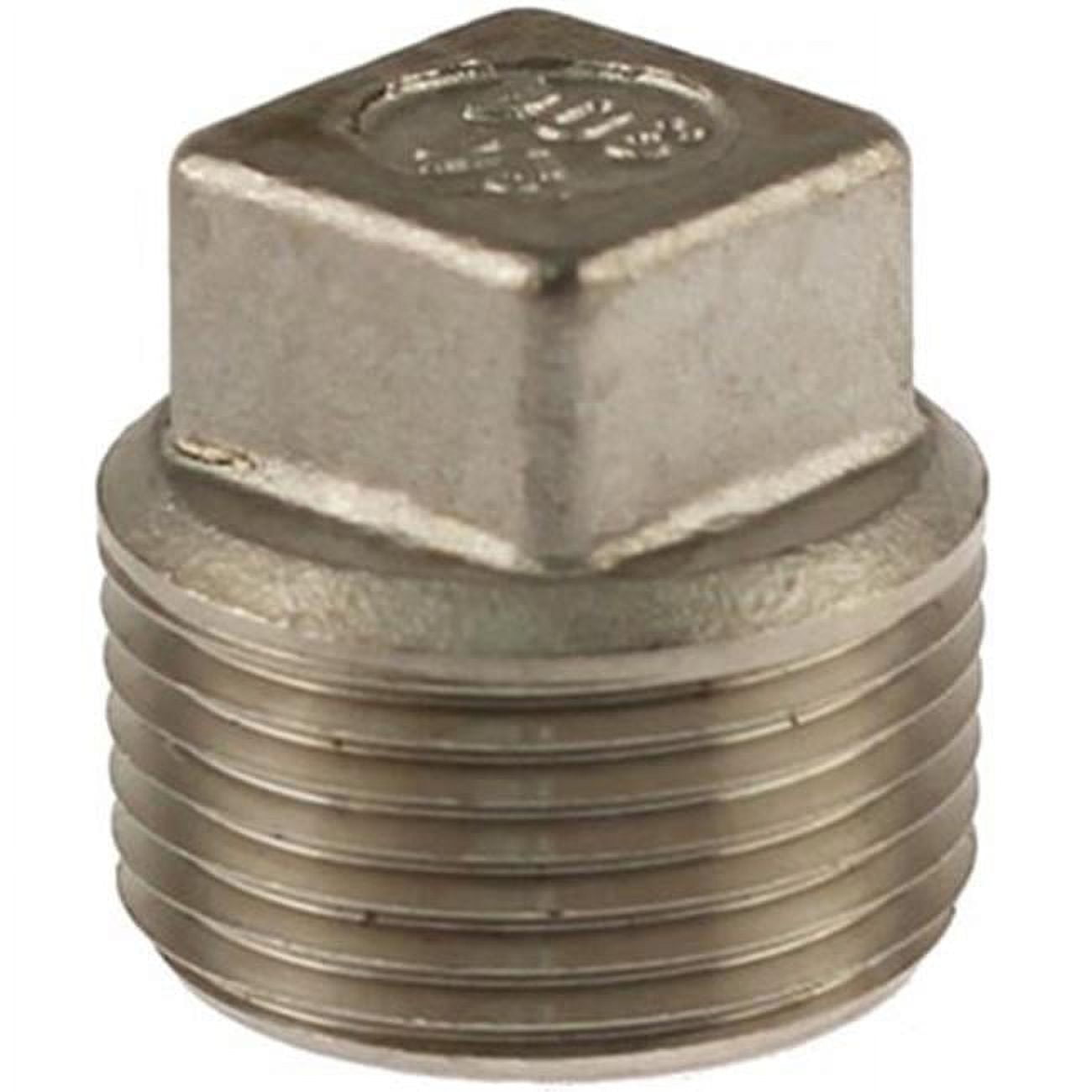 U2-ssp-05 0.5 In. 304 Stainless Steel Square Head Plug