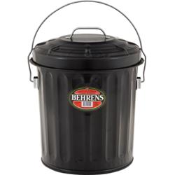 B907pc 7.5 Gal Blk Ash Can Cover