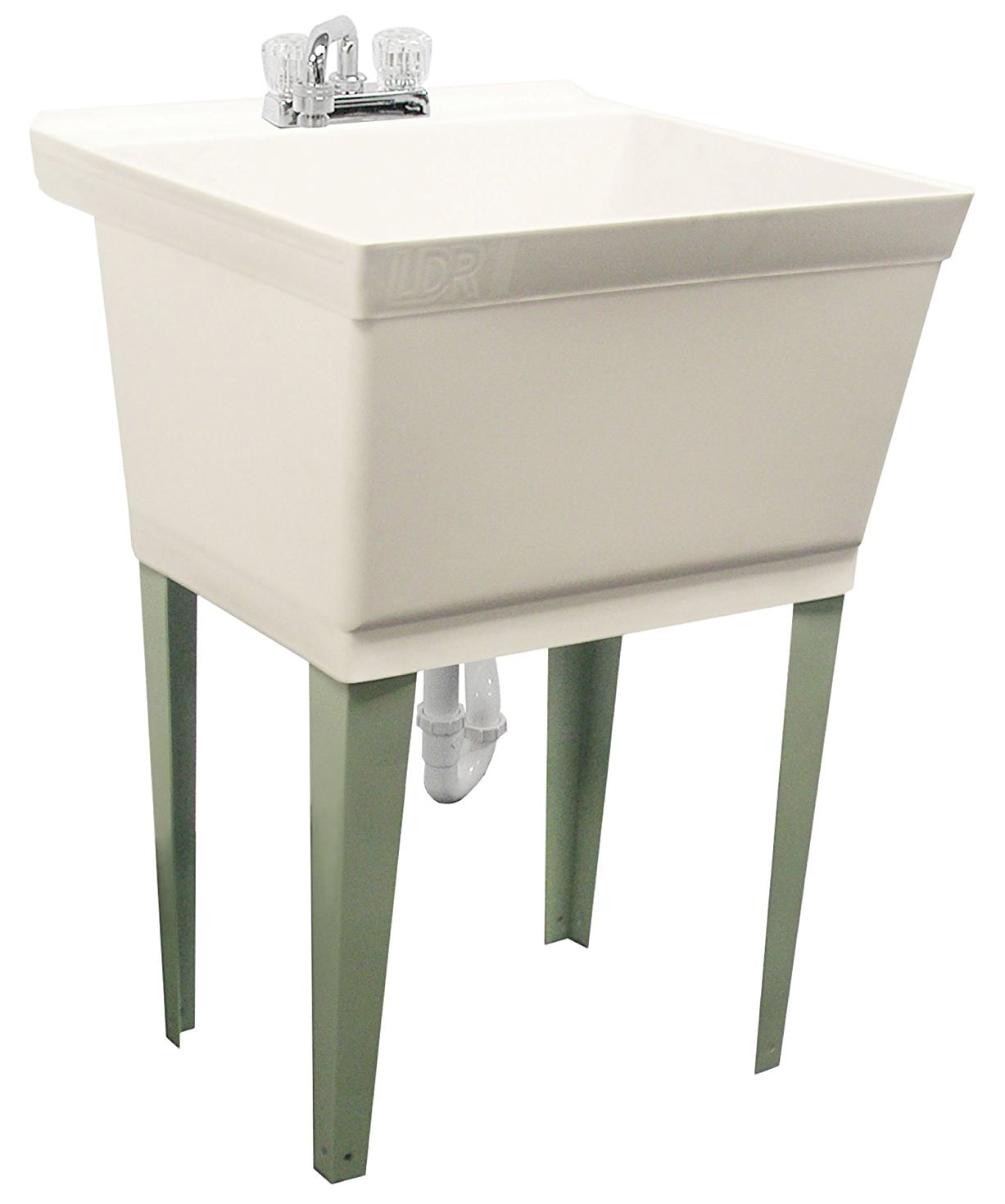 040 5000 19 Gal Laundry & Utility Tub With Faucet