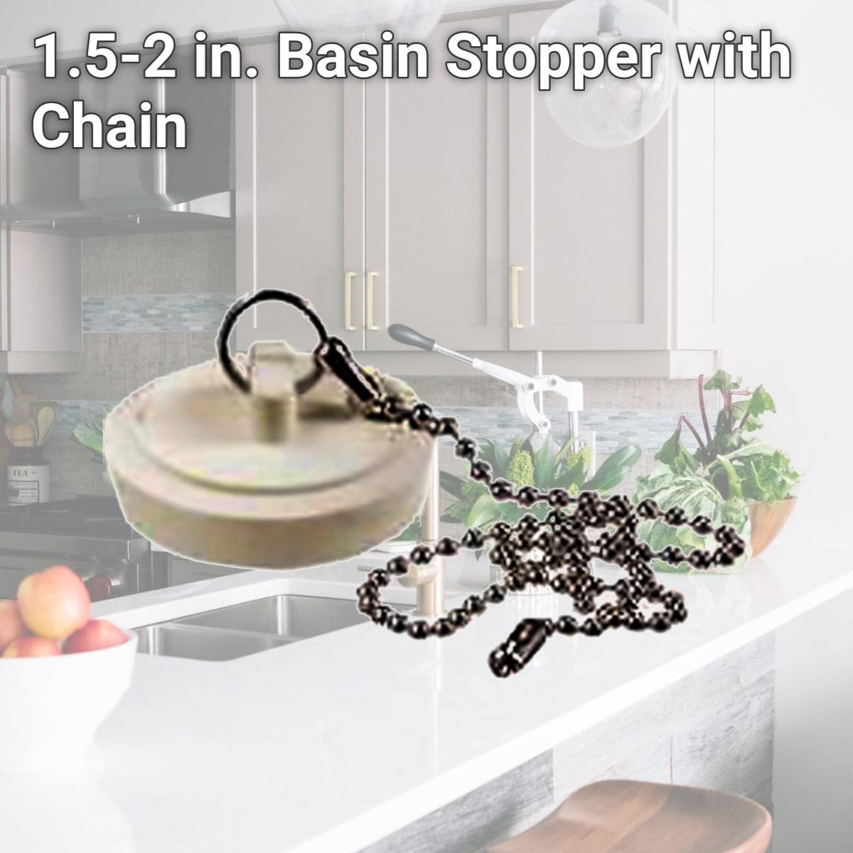 Picture of Plumb Pak PP820-43 1.5-2 in. Basin Stopper with Chain