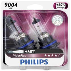 9004vps2 Vision Plus Headlight Bulb - Pack Of 2
