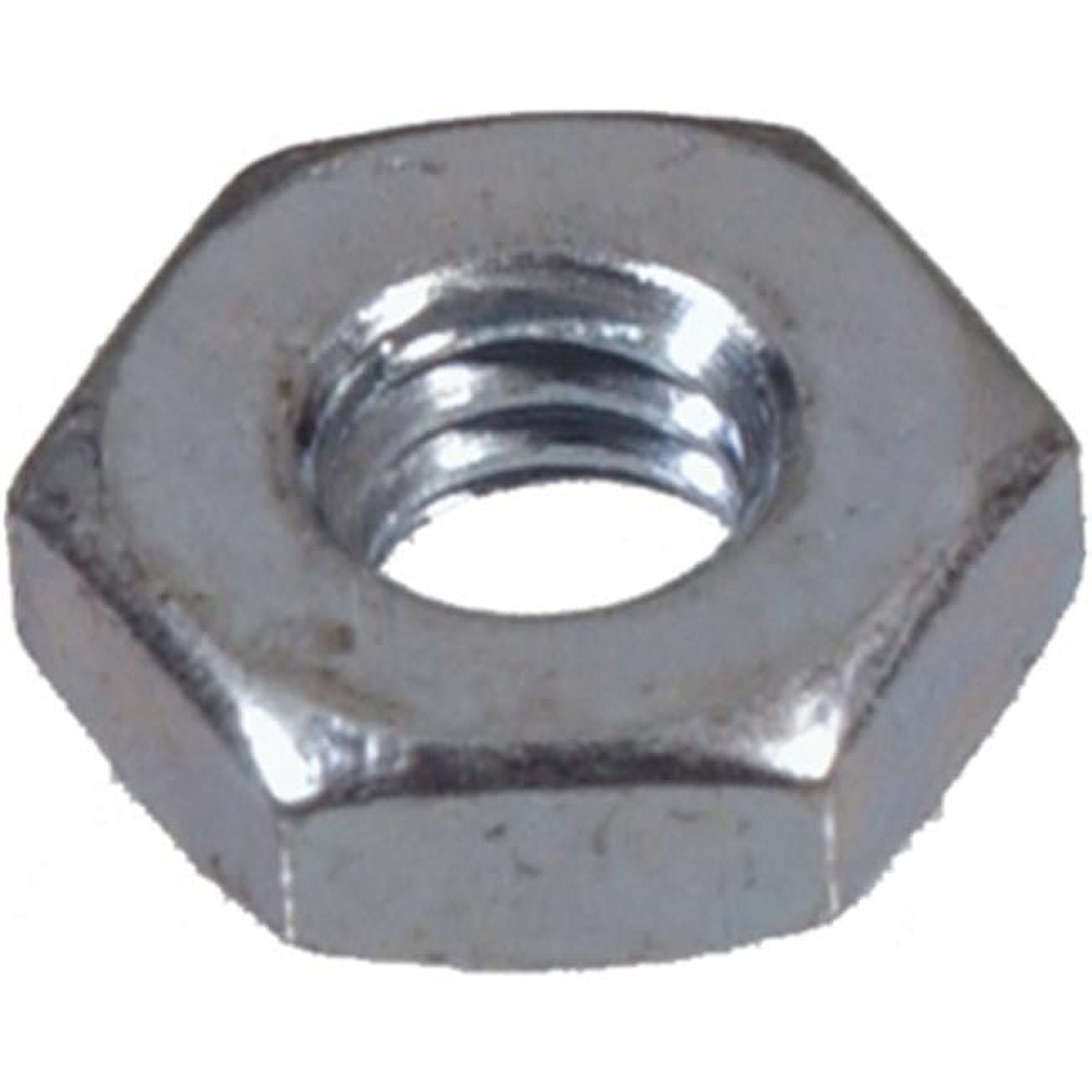 140018 No.8-32 In. Zinc Plated Hex Machine Screw Nuts - Pack Of 100