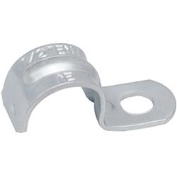 1703 1 In. 1 Hole Emt Zinc-plated Steel Strap