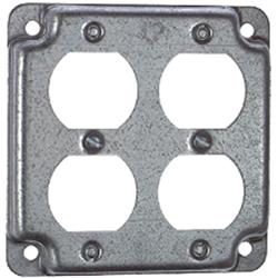 Rs 8 Pre-galvanized Steel Surface Cover For Square Box For Receptacles 4 In.