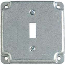 Rs9 4 In. Square Raised Box Surface Cover For 1 Toggle