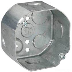 UPC 785991172508 product image for 78599117250 4 x 2.13 in. Octagon Box with 0.5 in. Knockouts | upcitemdb.com