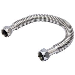 B & K Industries W034ss101015 15 In. Stainless Steel Corrugated Water Heater Connector - 0.75 X 0.75 In.