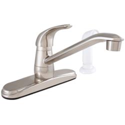 952 12315cp Single Handle Non-metallic Kitchen Faucet, Chrome