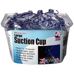 6000-74-3848 Large Suction Cup With Hook Tub - Pack Of 40