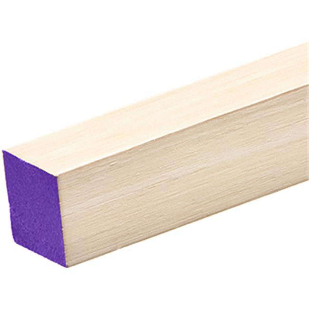 12126 0.5 X 36 In. Square Wood Dowel - Pack Of 49