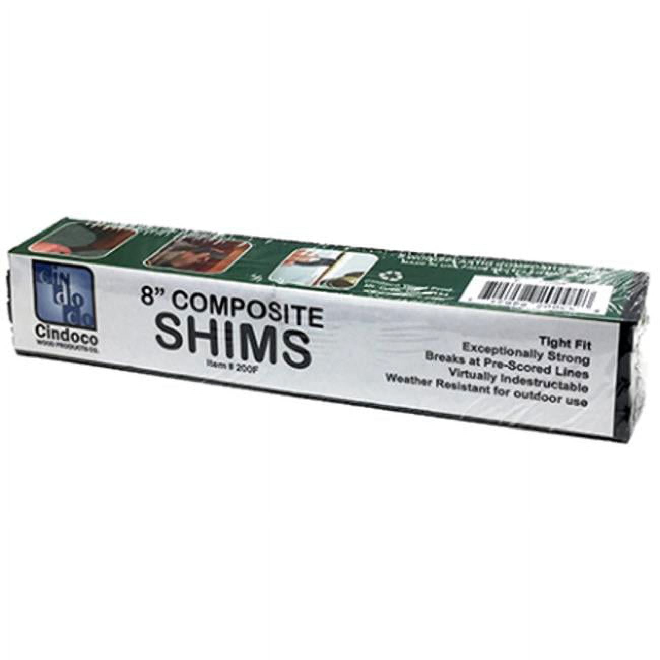 200-f 8 In. Composite Shims - Pack Of 8