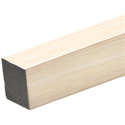 58586 0.63 X 36 In. Square Wood Dowel - Pack Of 25
