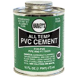 018330-12 32 Oz All Weather Pvc Cement, Clear