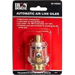 Ih-155aa Automatic Air Line Oiler, Brass