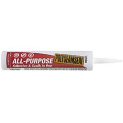 2154740 10 Oz 2-in-1 Caulk Adhesive, Clear - Pack Of 12