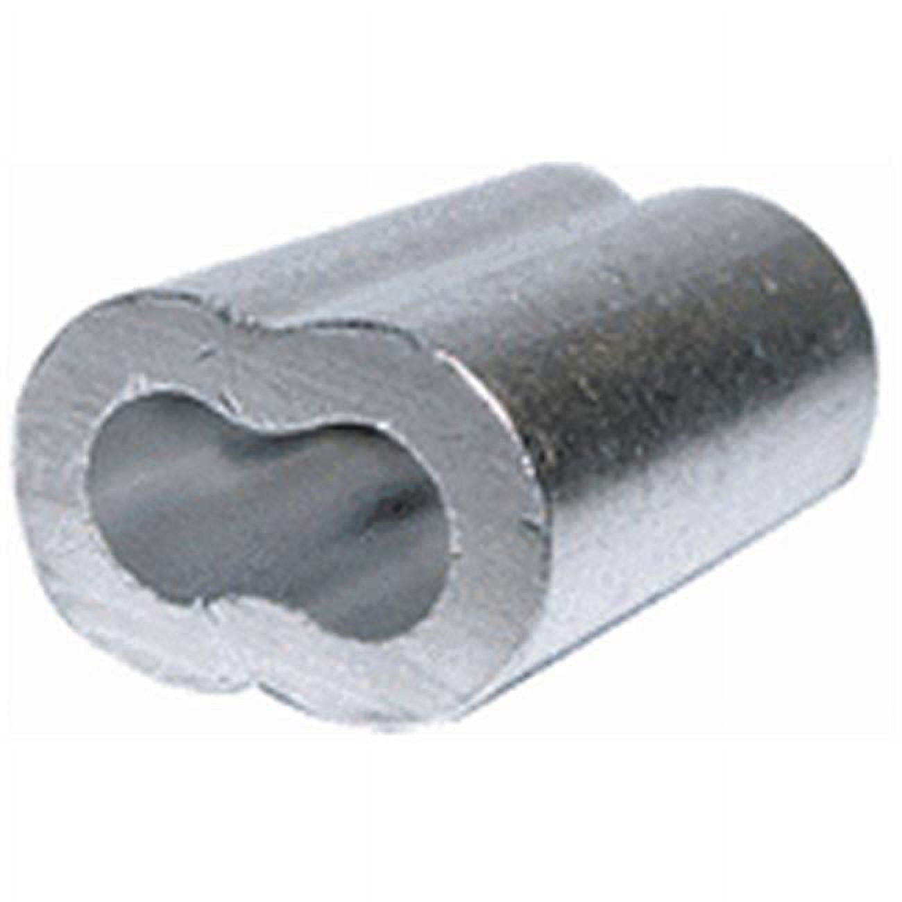 7670804 0.06 In. Aluminum Cable Ferrule - Pack Of 50