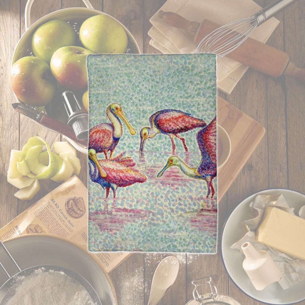Picture of Betsy Drake KT1381 16 x 25 in. Spoonbill Group Kitchen Towel