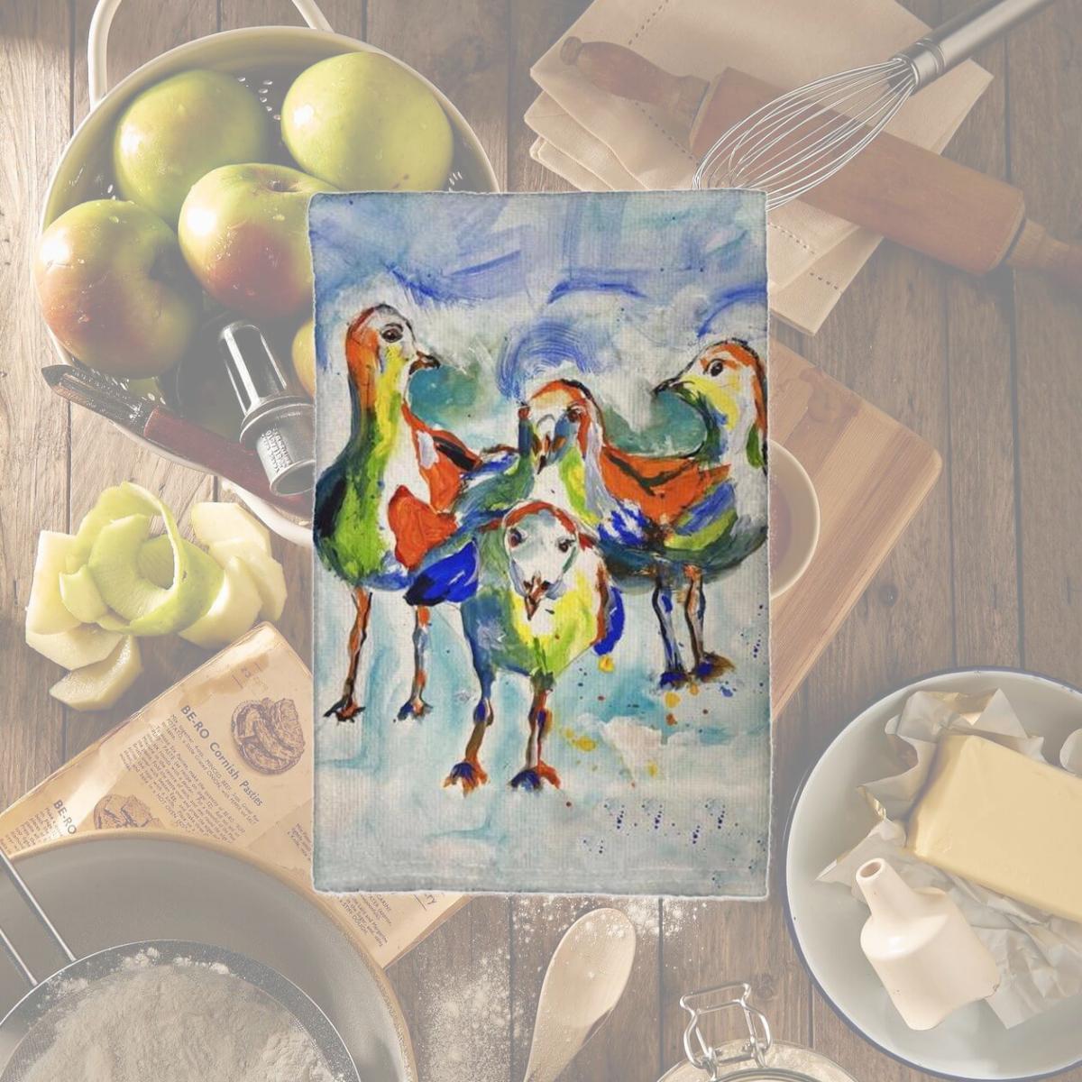 Picture of Betsy Drake KT1339 16 x 25 in. Sea Gull Guys Kitchen Towel