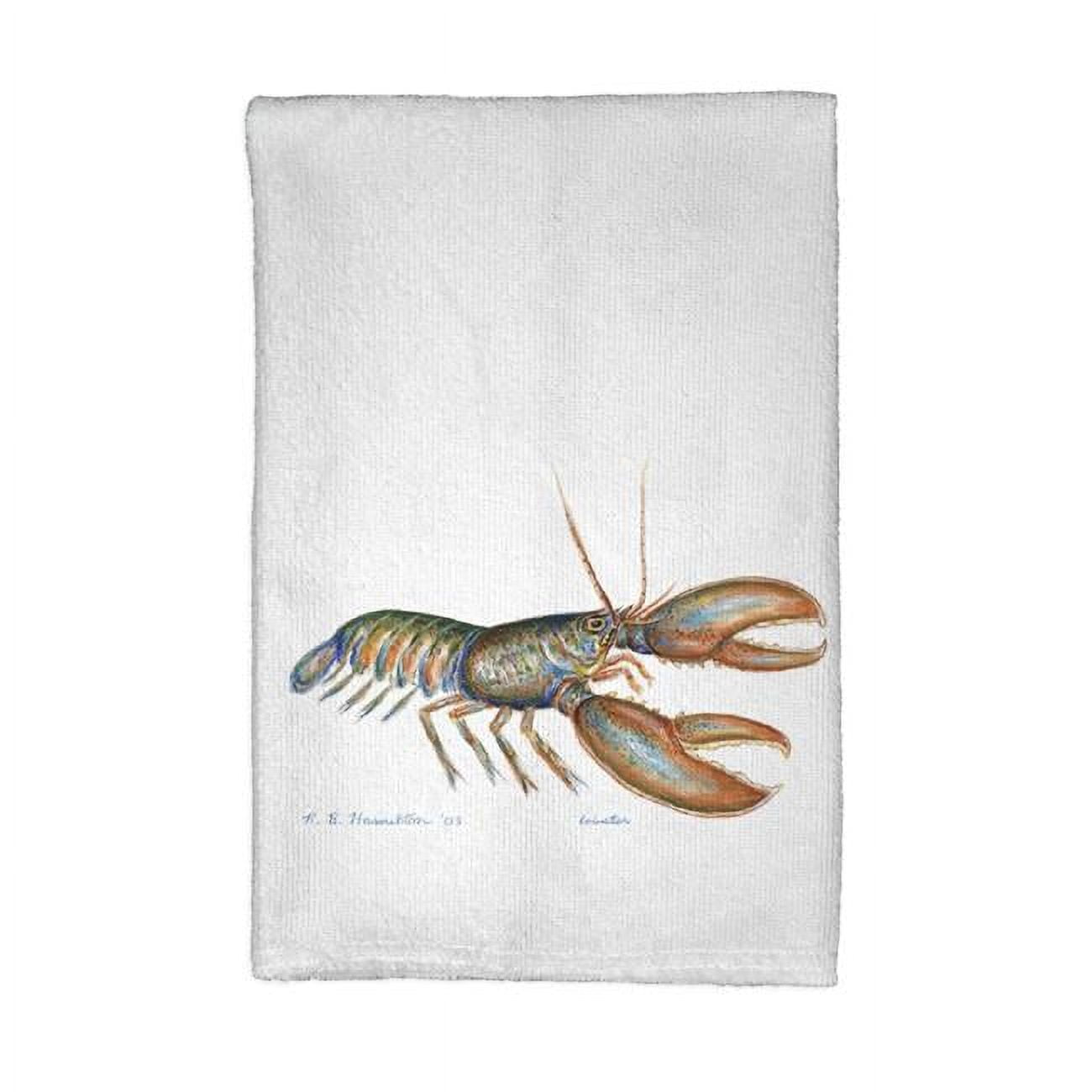 Kt081 Lobster Kitchen Towel