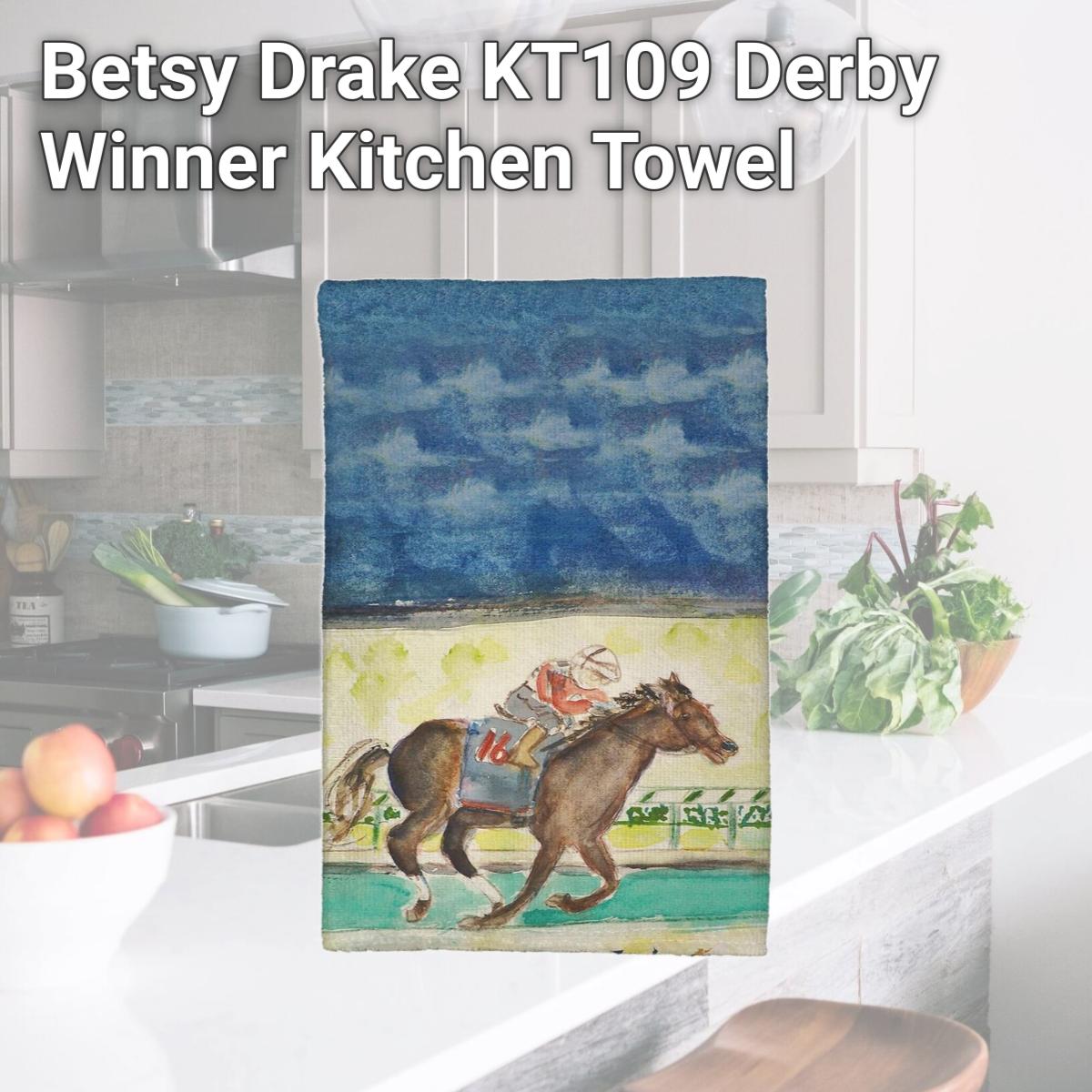 Picture of Betsy Drake KT109 Derby Winner Kitchen Towel