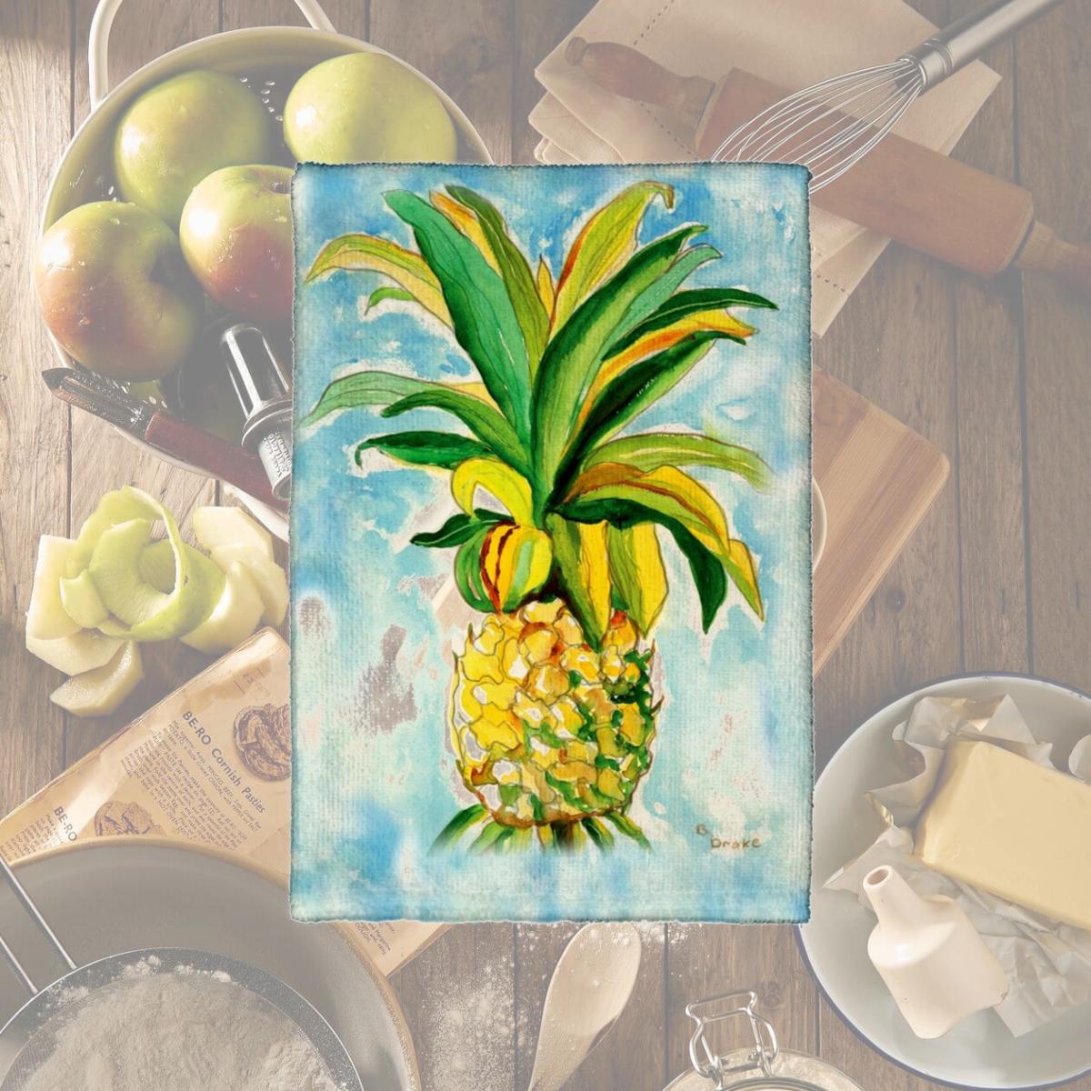 Picture of Betsy Drake KT400 Pineapple Kitchen Towel